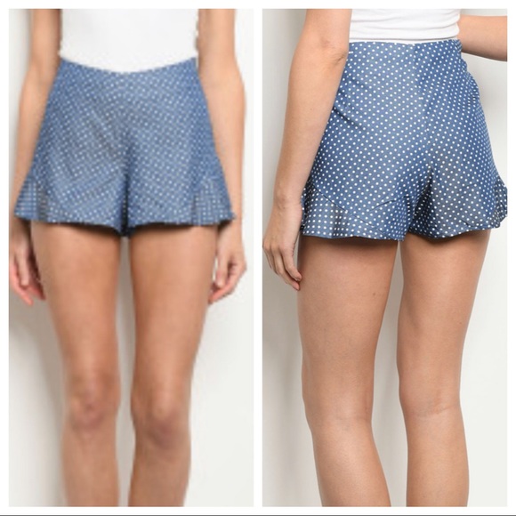 ✨LAST✨FUN POLKA DOT FLIRTY SHORTS - Picture 5 of 5
